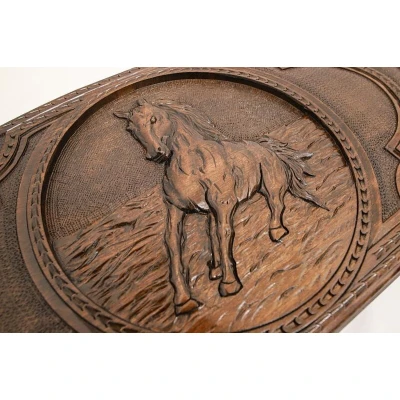 Нарды резные Лошадь 2, Simonyan