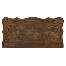 Нарды резные Звезда и Тигр