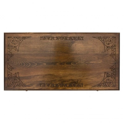 Нарды резные Гладкие