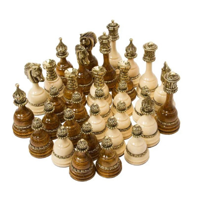 Шахматные фигуры Королевские большие 804, Haleyan