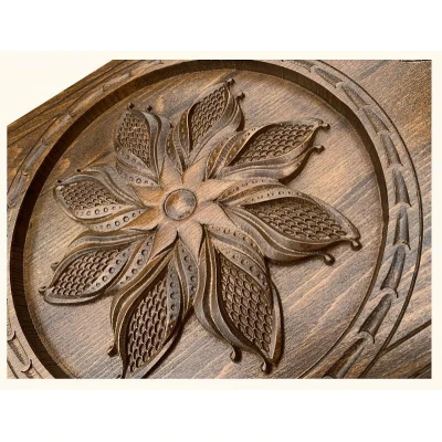 Нарды резные Солнечный цветок, Mhitaryan