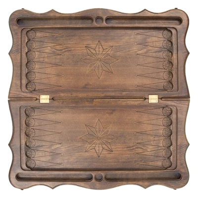 Нарды резные Волк, Petrosyan