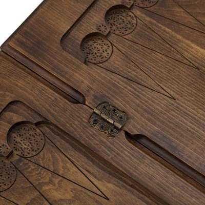 Нарды резные Гладкие