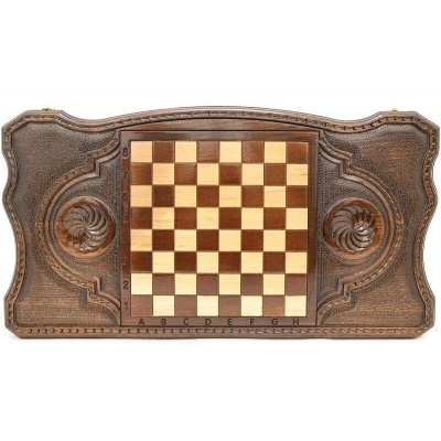 Нарды резные Бесконечность 2  Simonyan