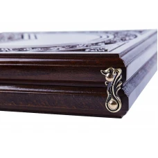 Нарды резные Шестигранный Узор 50, Haleyan