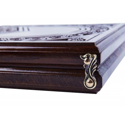 Нарды резные Шестигранный Узор 50, Haleyan