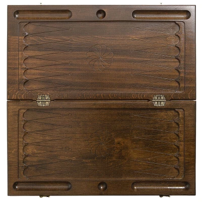 Нарды резные Армянский узор-2 большие, Haleyan