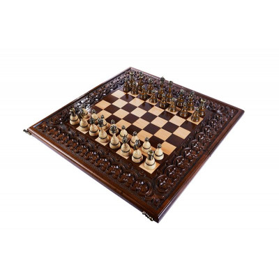 Шахматы резные Королевские 60, Haleyan