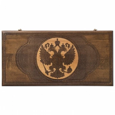 Нарды резные Герб РФ 60, Zakaryan