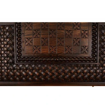 Нарды+шахматы  резные Гаянэ 60  Ustyan