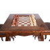 Стол ломберный шахматный Классический, 2 табурета, Ustyan