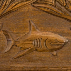 Нарды резные Акула  Petrosyan