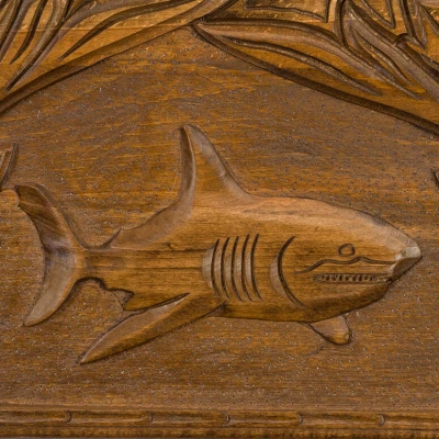 Нарды резные Акула  Petrosyan