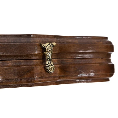 Нарды резные Корабль-2 с ручкой большие, Haleyan