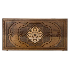 Нарды резные Золотой узор 3, Mirzoyan