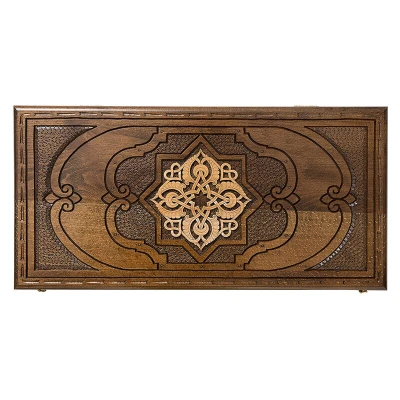 Нарды резные Золотой узор 3, Mirzoyan