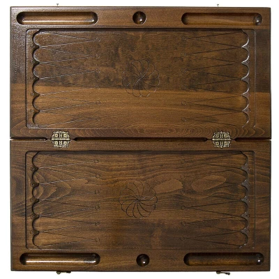 Нарды резные Армянский узор-3 большие, Haleyan