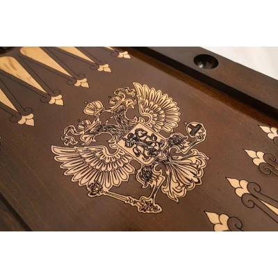 Нарды резные Герб РФ 1, Simonyan