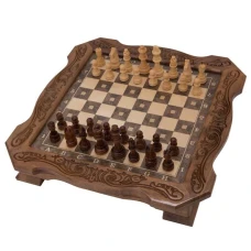 Шахматы резные в ларце 40, Avetyan