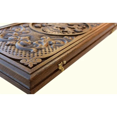 Нарды резные Герб РФ 2, Mkhitaryan