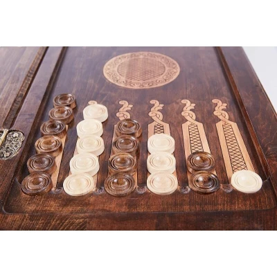 Нарды резные Сияние 2, Mkhitaryan