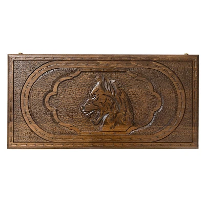 Нарды резные Волк, Mirzoyan