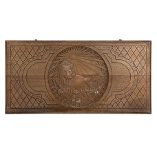 Нарды резные Зодиак Лев, Ustyan