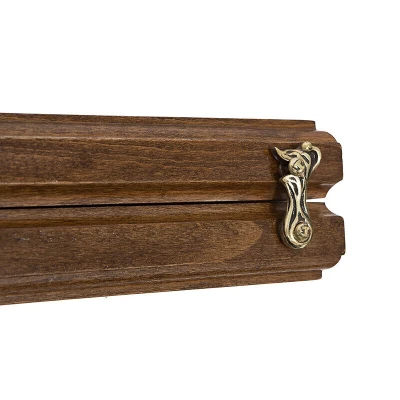 Нарды резные Красная площадь с ручкой большие, Haleyan