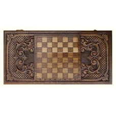 Нарды резные Герб РФ 2, Mkhitaryan