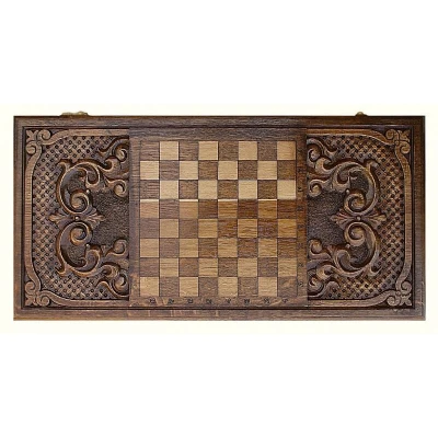 Нарды резные Герб РФ 2, Mkhitaryan