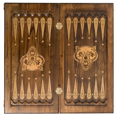 Нарды резные Волк, Mirzoyan