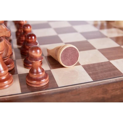 Стол ломберный шахматный Классический, 2 табурета, Ustyan