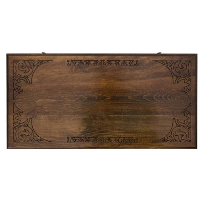 Нарды резные Гладкие