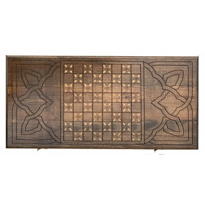 Нарды резные Солнечный цветок, Mhitaryan