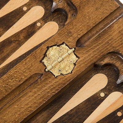 Шахматы + нарды резные средние