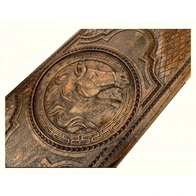 Нарды резные Лошадь, Mhitaryan