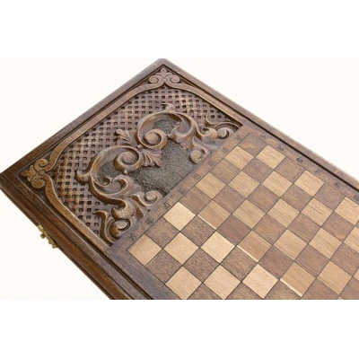 Нарды резные Герб РФ 2, Mkhitaryan