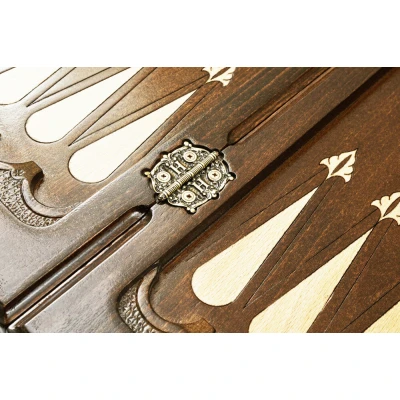 Нарды резные  Армянский узор 11 с ручкой 60  Haleyan