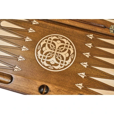 Нарды резные  Армянский узор 7  60  Haleyan