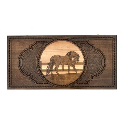 Нарды резные Лошадь 2 60, Zakaryan