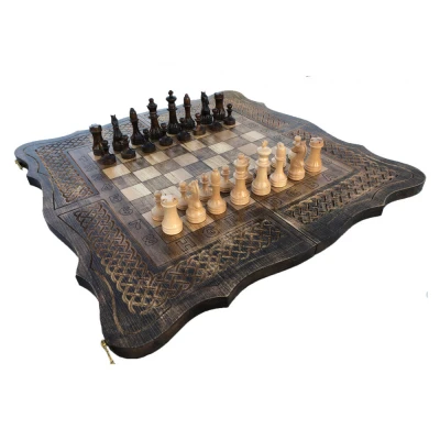 Шахматы + нарды резные 3 60, Mkhitaryan