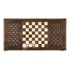 Нарды резные Армянский узор 13   60  Haleyan