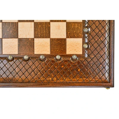 Шахматы + нарды резные Эндшпиль 1 50, Simonyan