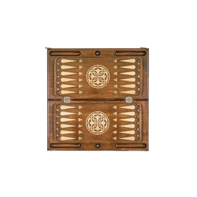 Нарды резные  Армянский узор 8  60  Haleyan