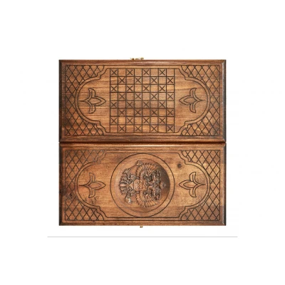 Нарды резные Герб РФ-2 40, Ustyan