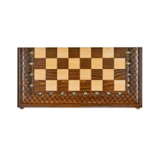 Шахматы + нарды резные Эндшпиль 1 60, Simonyan