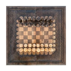 Шахматы + нарды резные 2 60, Mkhitaryan