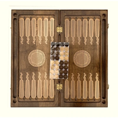 Нарды резные Лошадь 2 60, Zakaryan