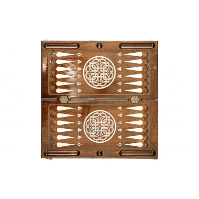 Нарды резные Армянский узор 13   60  Haleyan