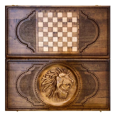 Нарды резные Лев, Mkhitaryan